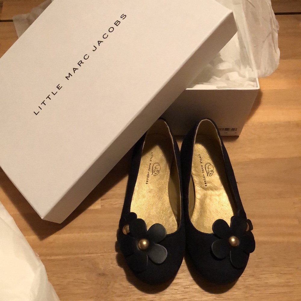 NEW Little Marc Jacobs Suede Flat size 26, US 9.5